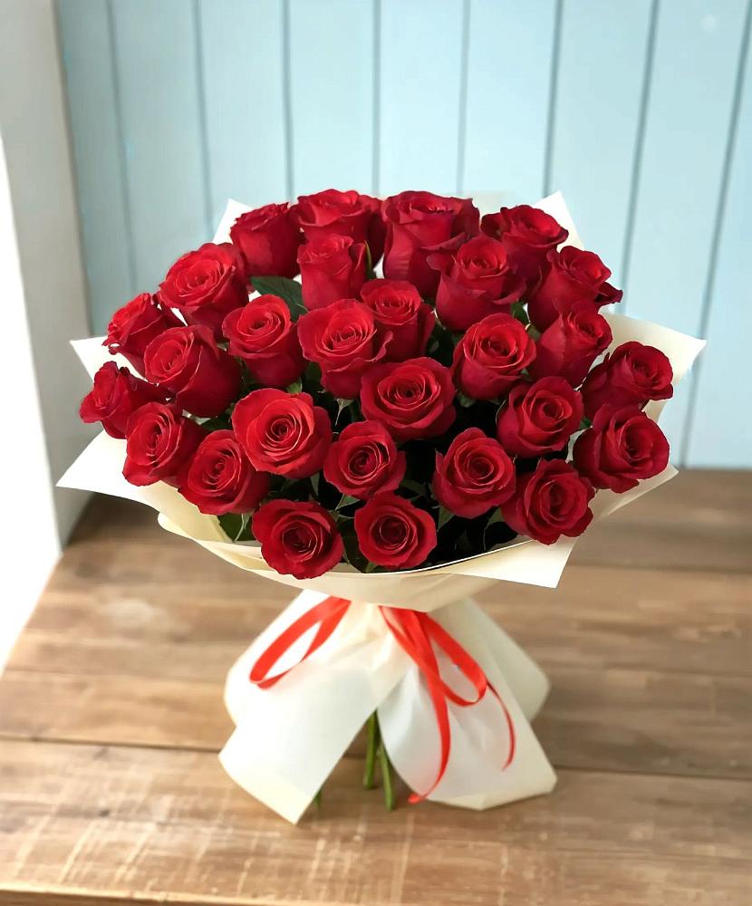 Букет 29 Красных роз в Абатское