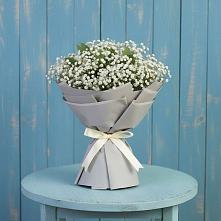 Букет цветов из:  Гипсофила в Абатское