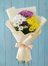 Букет цветов из:  Хризантемы в Абатское