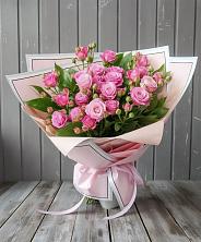 Букет Розовый кустик в Абатское