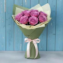 Букет Розы Фёрст Леди в Абатское