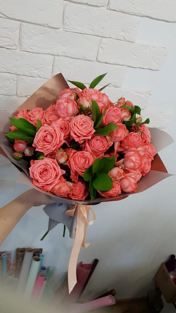 Букет цветов из: Розы в Абатское