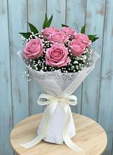 Букет цветов из:  Розы в Абатское