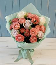 Букет цветов из:  Розы в Абатское