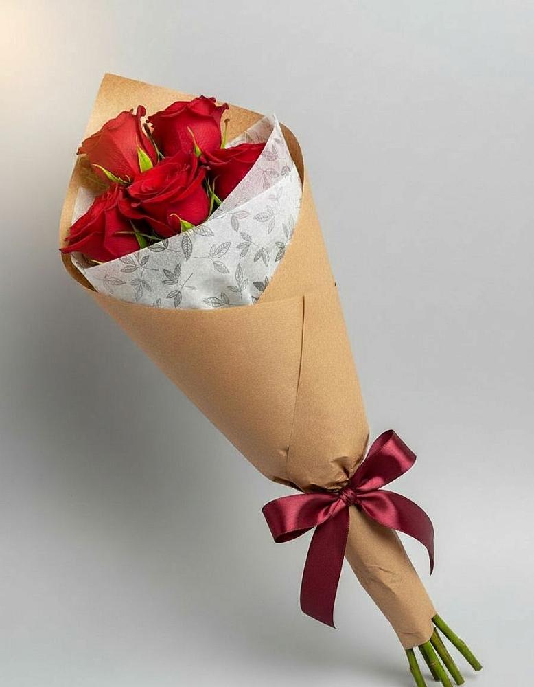 Букет цветов из: Розы в Абатское