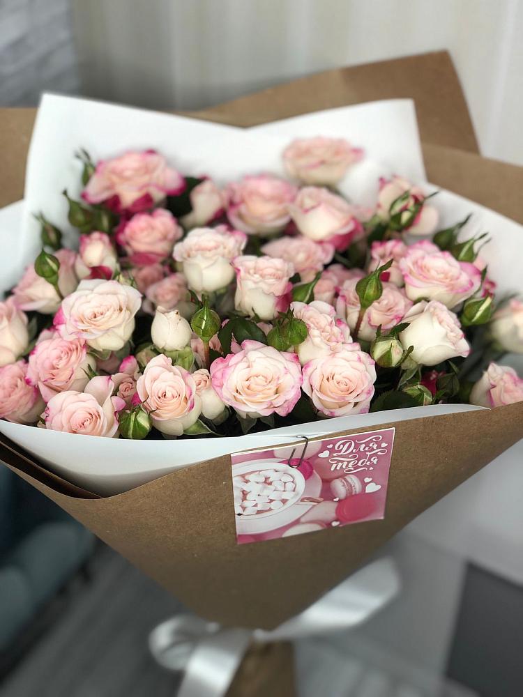 Букет цветов из: Розы в Абатское