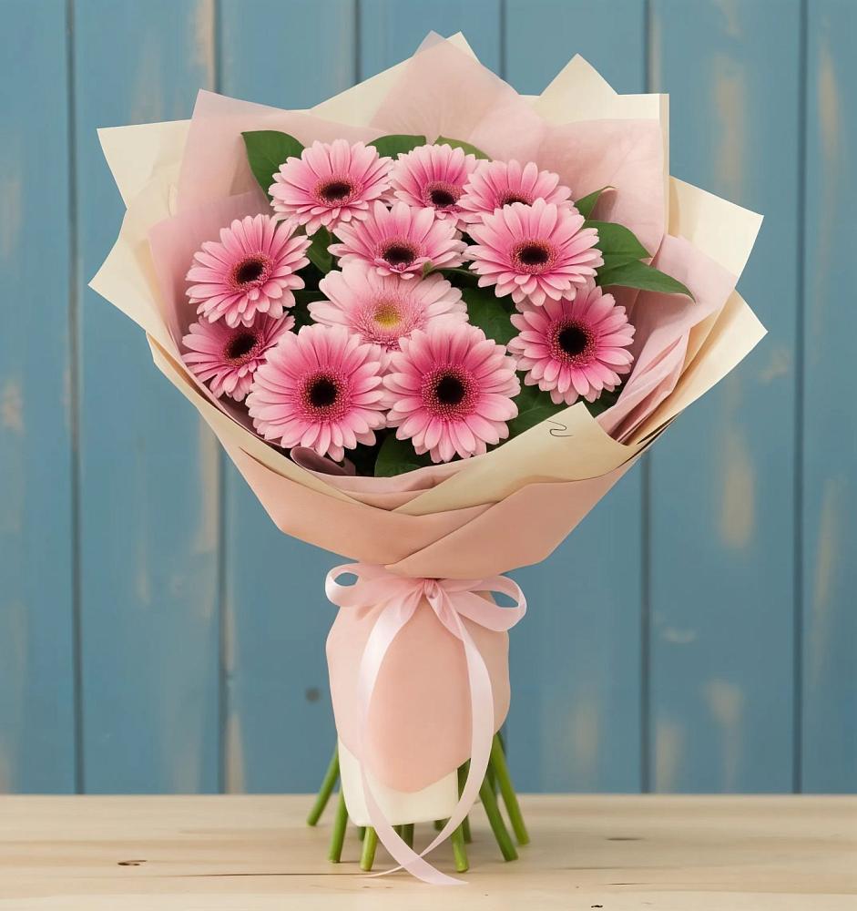 Букет цветов из: Герберы в Абатское