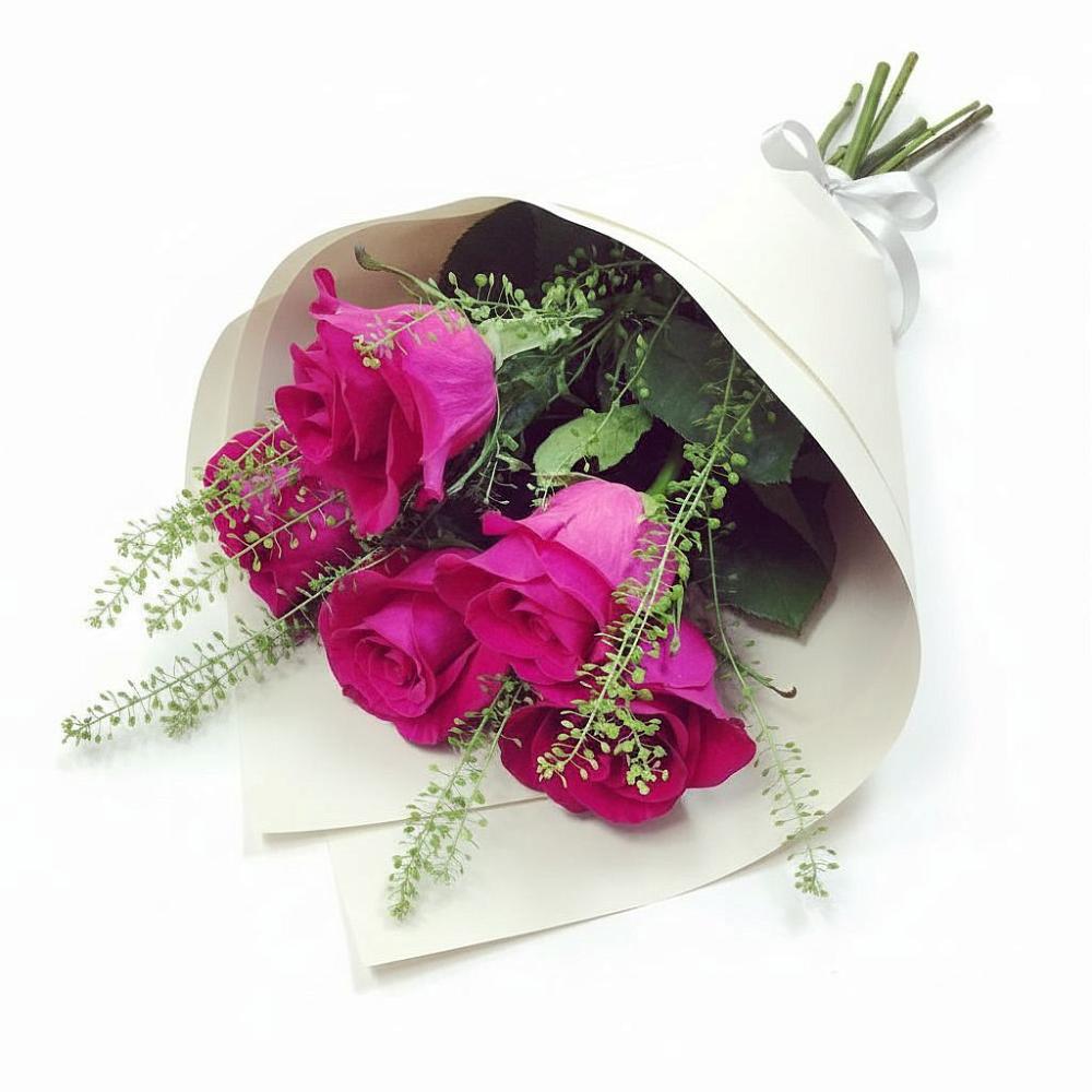 Букет цветов из: Розы в Абатское