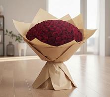 Букет 101 Красная роза в Абатское