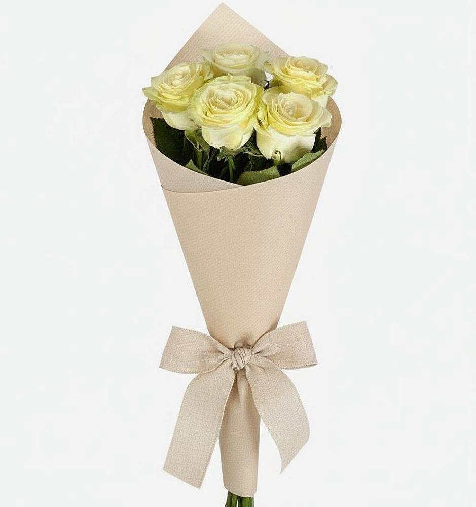 Букет цветов из: Розы в Абатское