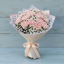 Букет цветов из:  Гвоздики в Абатское