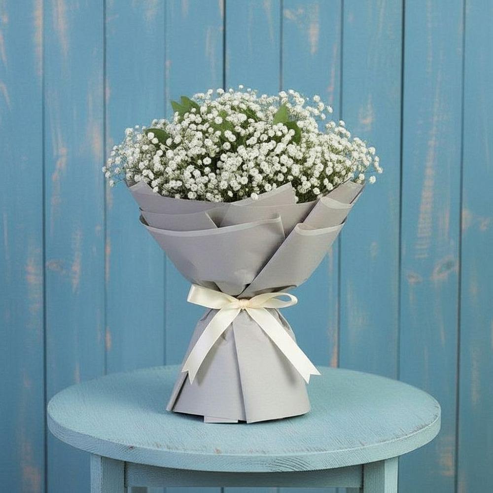 Букет цветов из: Гипсофила в Абатское