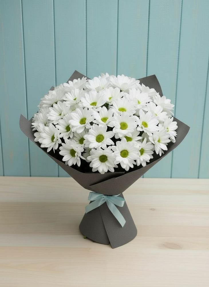 Букет цветов из: Хризантемы в Абатское