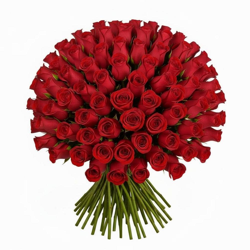 Букет Красные розы Чери Лав в Абатское
