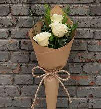 Букет цветов из:  Розы в Абатское