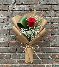 Букет цветов из:  Розы в Абатское