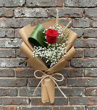 Букет цветов из:  Розы в Абатское