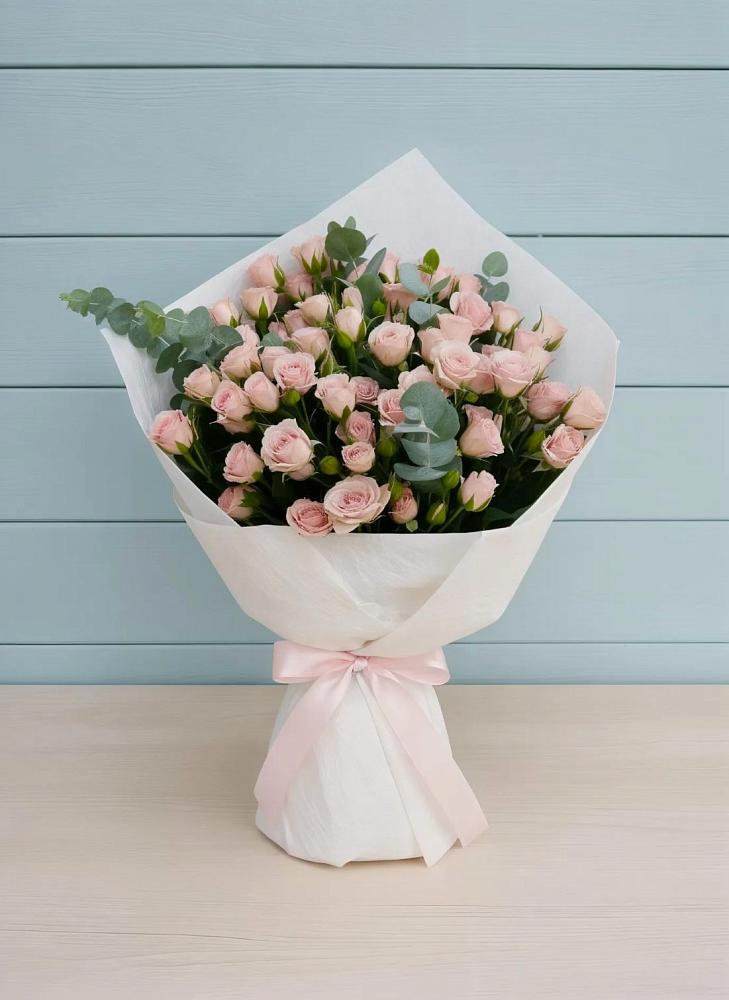 Букет цветов из: Розы в Абатское