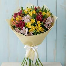 Букет цветов из:  Альстромерии в Абатское