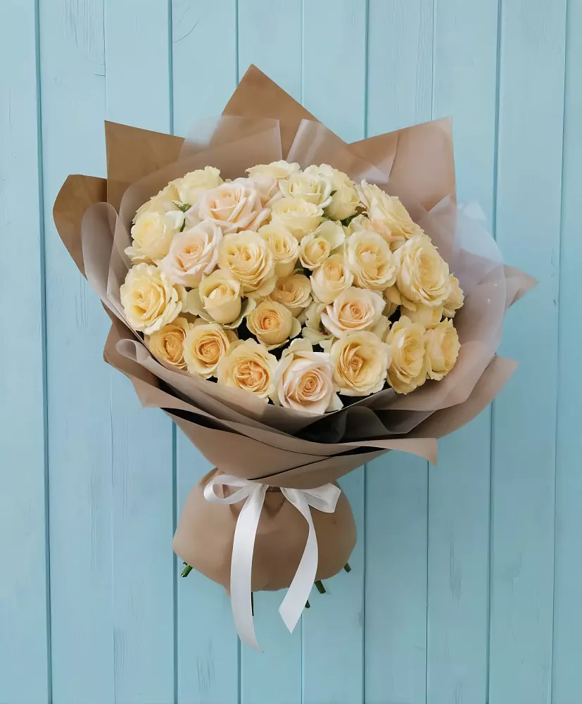 Букет Кремовое облако в Абатское