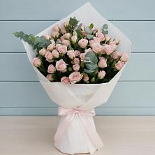 Букет цветов из:  Розы в Абатское