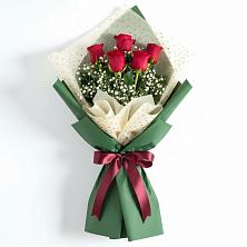 Букет цветов из:  Розы в Абатское