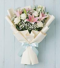 Букет цветов из:  Лилии в Абатское