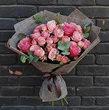 Букет цветов из:  Розы в Абатское