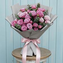 Букет цветов из:  Розы в Абатское
